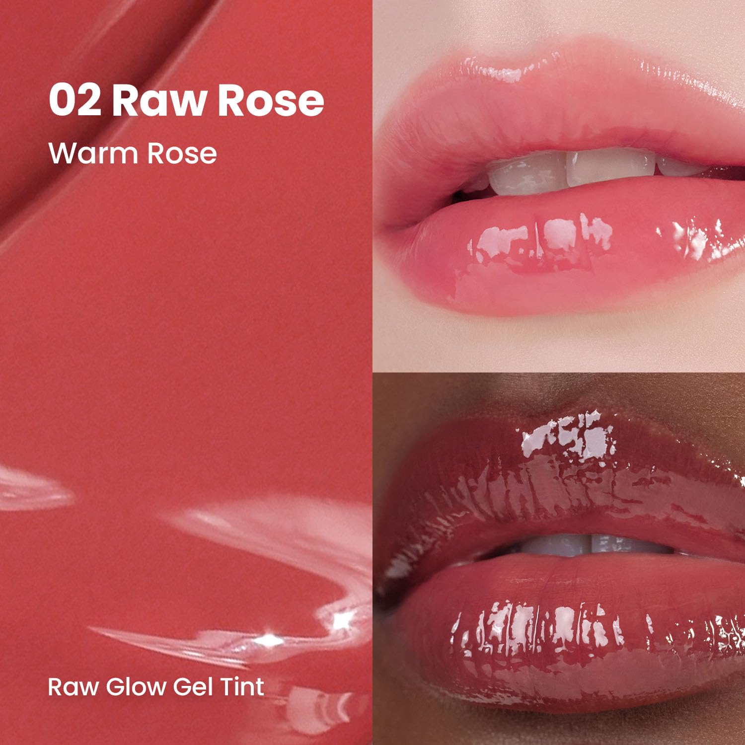 

HINCE Гель-тинт Raw Glow 4 мл 02 RAW ROSE