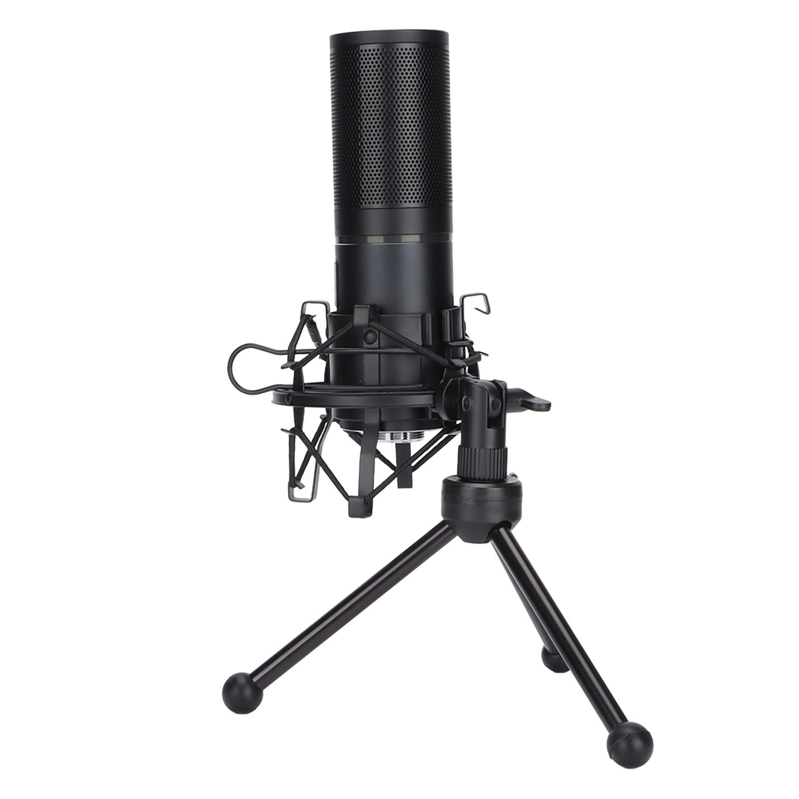 

Компьютерный микрофон кардиоидный направленный конденсаторный микрофон с защитным чехлом для кабеля USB