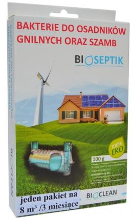 Bioseptik Preparat Bakteryjny Do Szamb I Oczyszczalni Ścieków Bioclean 100G 100g