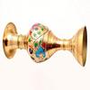 Pure Brass Flower Vase Set of Two (33.02 Cm ,Multicolor)