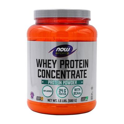 Sportovní syrovátkový proteinový koncentrát v prášku bez příchuti, 1,5 lb