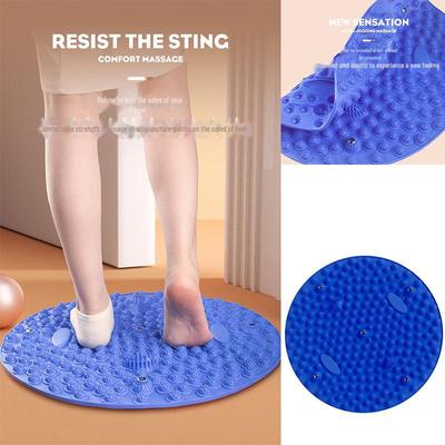 Ultra-Soft Silicone Foot Pressure Mat for Adult Massage Therapy
