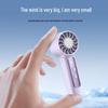 Ice Pack Handheld Turbo Mini USB Fan with Long-Lasting Portable Semiconductor Cooling