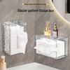 Yu Duo Glacier Pattern Wall-Mounted Tissue Box
