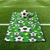 1PC Football Print Beach Towel, Soft Absorbent Fabric Ideal for Beach Pool Sports Travel Football Match Viewing Party Daily Use