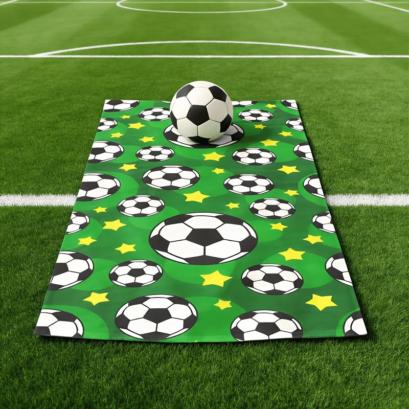 1PC Football Print Beach Towel, Soft Absorbent Fabric Ideal for Beach Pool Sports Travel Football Match Viewing Party Daily Use