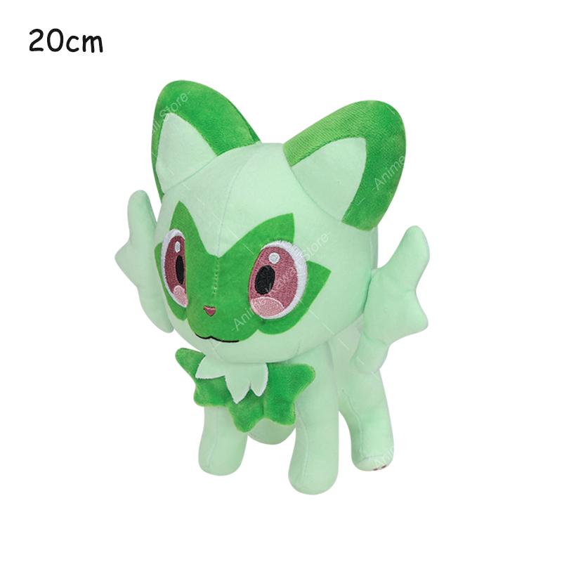 Anime Sprigatito Floragato Meowscarada Plush Pokemon Galarian Meowth Litten Soft Stuffed Animal Doll Collection Toy Kids Gifts
