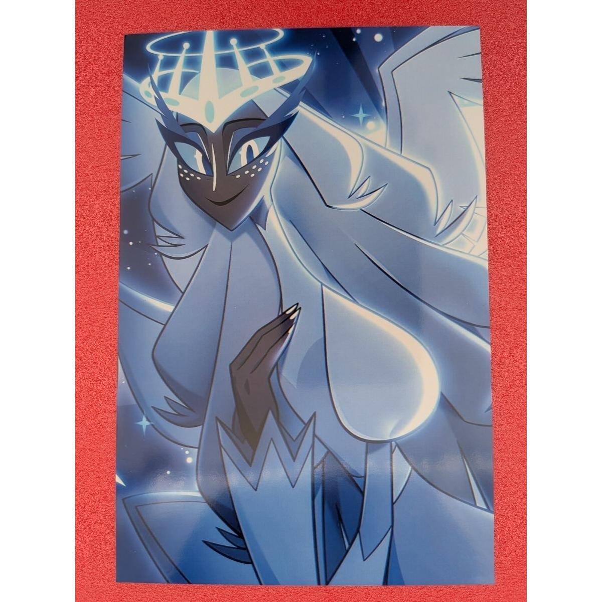 Used Hazbin Hotel Postcard Sera