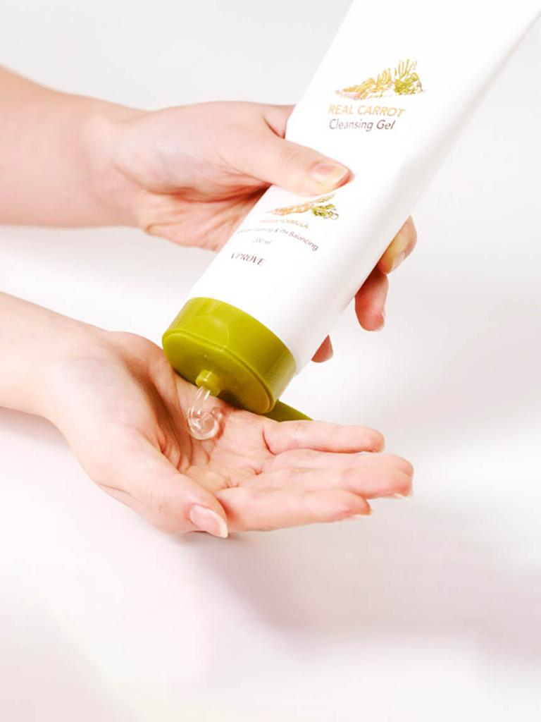 VProve Real Carrot Deep Cleansing Gel 200ml