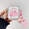 Cute Love Bear Apple AirPods 111 Generation Wireless Bluetooth Headset Transparent Soft Case Protective Case Pro1 Generation