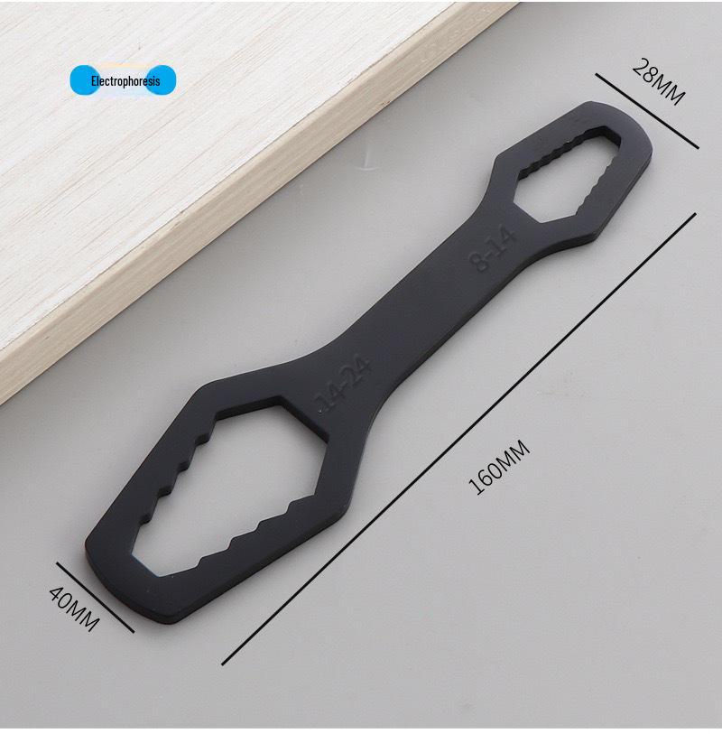 

Универсальный самозатягивающийся двухсторонний гаечный ключ Plum - регулируемый многофункциональный быстрый инструмент