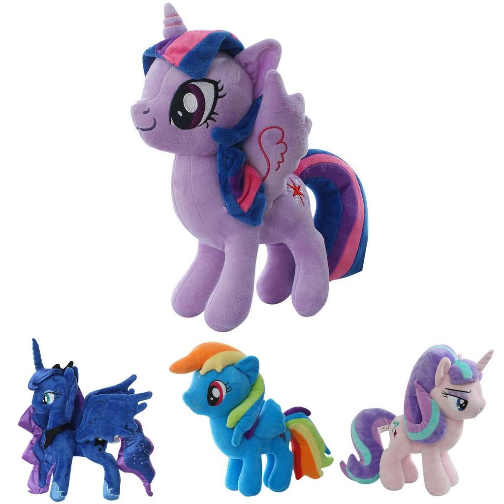 Adorable My Little Pony Plush Toy Spike Twilight Sparkle Soft Doll For Kids' Gifts