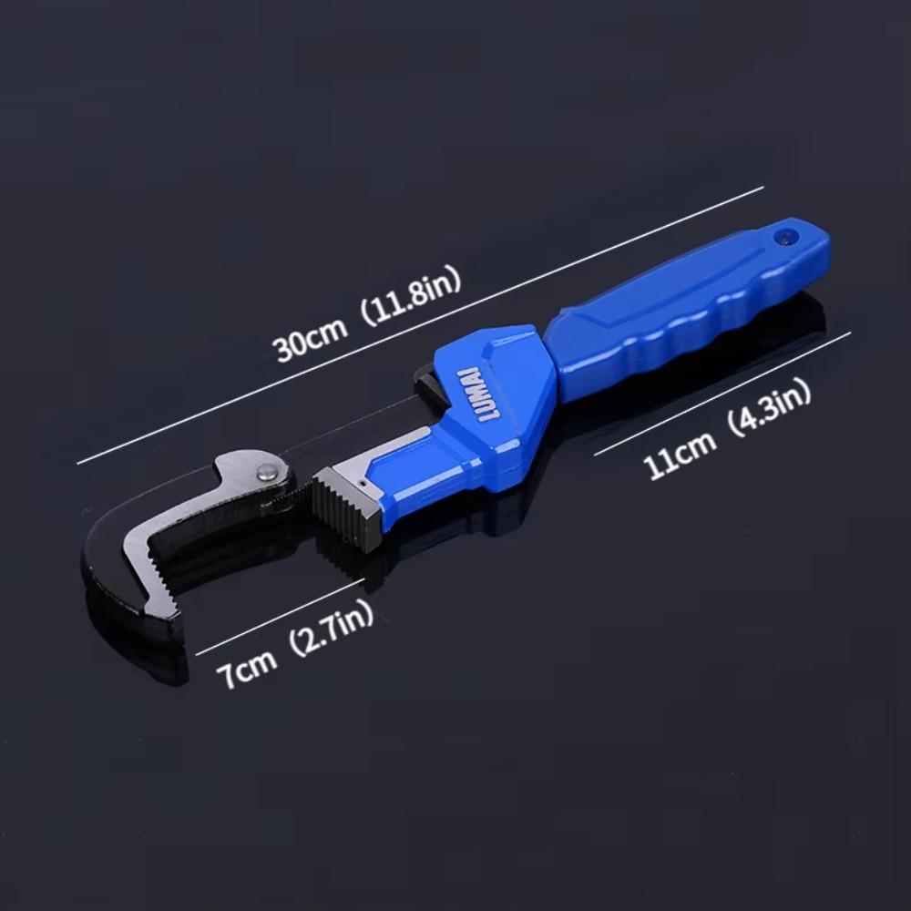 Universal Plumber Pliers Adjustable Tube Wrench Key for Heavy Duty Plumbing and Bathroom Repair