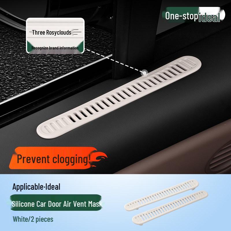 Ideal I6i8 Front Door Air Vent Silicone Cover – Car Interior Decoration & Protective Accessory