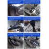 U13C Silicone Front Axles Boot Repair Pack Universal CV Joint Dust Covers Waterproof Automotive Replacement