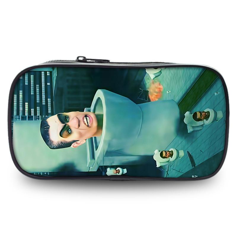 Titan Pencil Highquality Case With Unique Toilet Man Design Students For