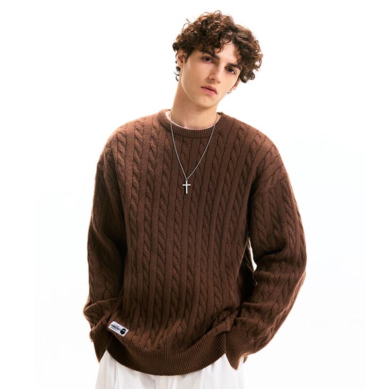 Fingercroxxit Unisex Cable Knit Sweater