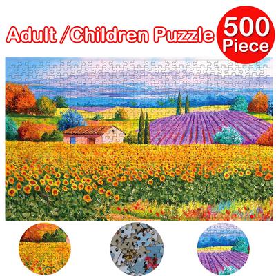 (H0915)Puzzle für Erwachsene, 500 Teile, großes Puzzlespiel, interessantes Spielzeug, personalisiertes Geschenk