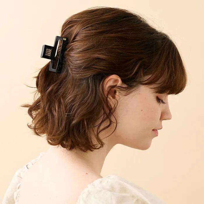 [Alexandre De Paris] Sébastopol Hair Clip Tortoise 6.5