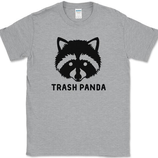 

TRASH PANDA T-Shirt Funny Racoon Humor Animal Novelty Tee 4XL