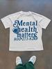 Mental Health Matters Suicide Prevention Hotline Graphic Tee Cotton Mens Womens T Shirt Summer Streetwear