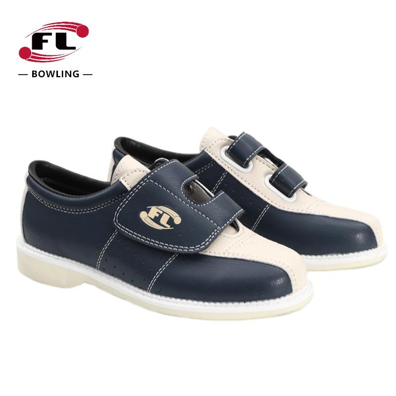 Brand FL Big Size 28-53 Unisex Bowling Shoes with Skidproof Sole Hool Loop Design Cushioning Indoor Shoes for Bowling