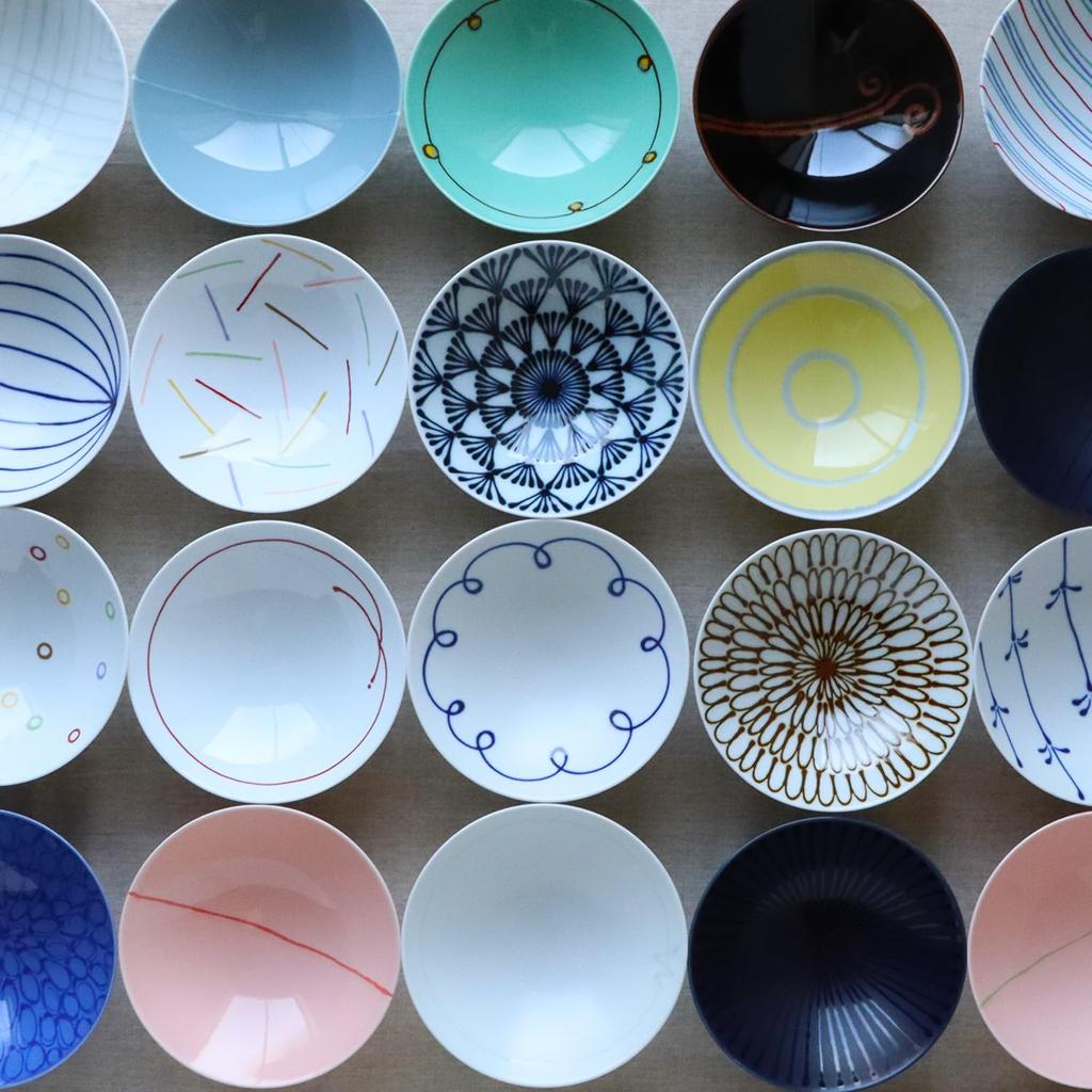 Hakusan Pottery Flat Bowl Pink X Masahiro Mori Design Hasami Ware Made In Japan (Approx.) 15 5.3cm H-26