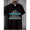 Black T Shirt with German Text Design for Son In Law Proud Of Fantastic Mother In Law Gift for Family Occasions