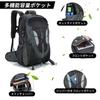 Hiking Foldable Waterproof Nylon Abrasion Large Double Ergonomic Multiple For Outdoor Black [Vixplorn] Backpack, Backpack, Fabric, Resistant,