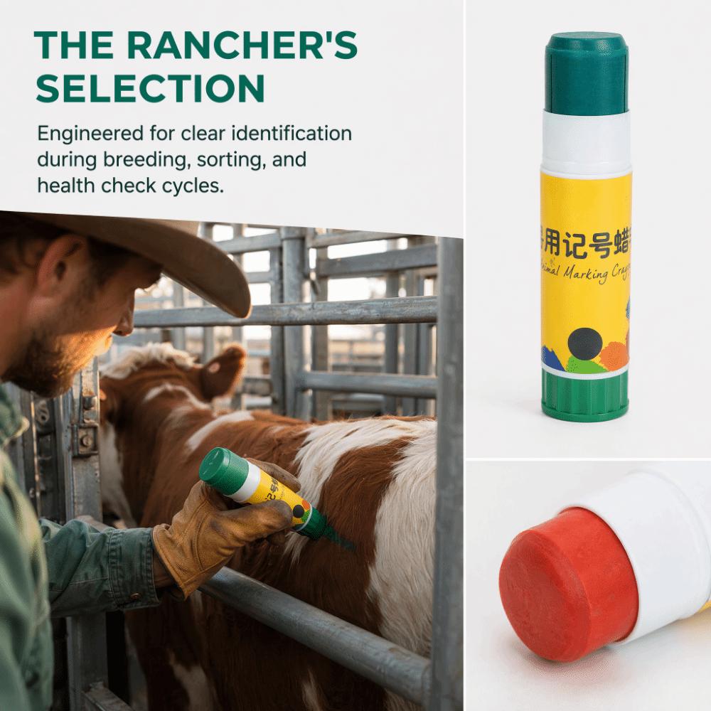 24Pcs Wax Livestock Marker Durable Veterinary Marker Convenient Farming Marking Accessories Cattle
