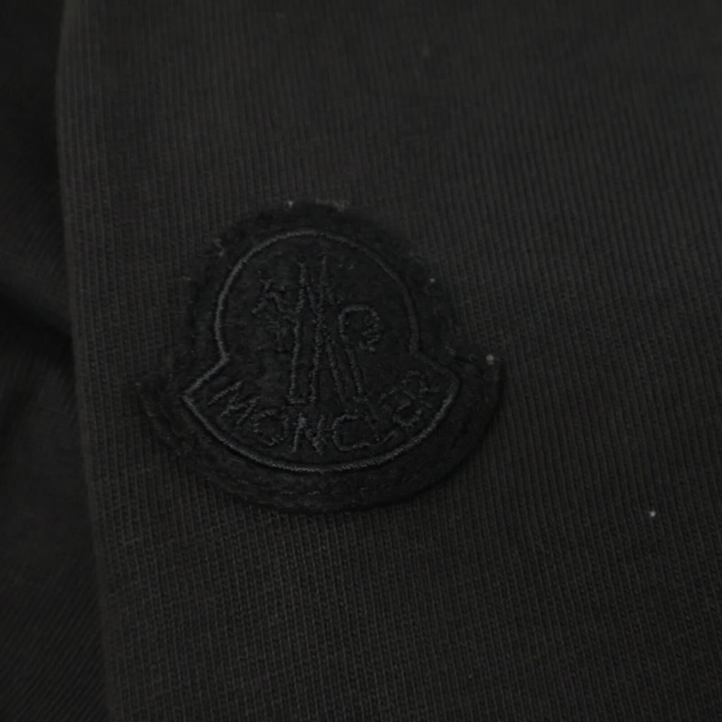 MONCLER 23 years J20918D00014 Logo Black Long Sleeve T-Shirt tops L blackUsed