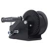 Boat Trailer Winch Heavy Duty Manual 2 Way Adjustable Ratchet Hand Crank Gear Winch with Hook for Truck 3200lbs