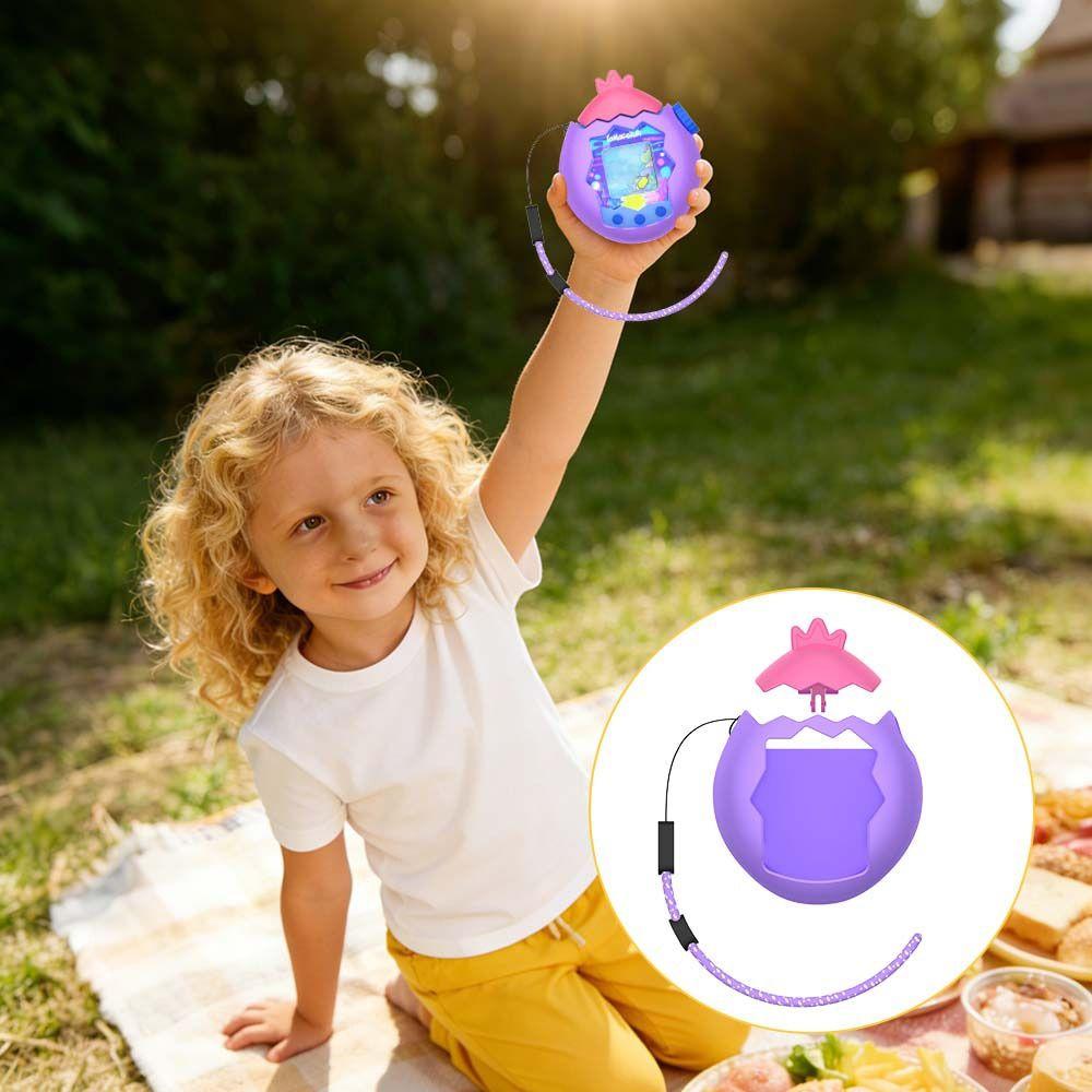Com Tampa de Reposição Estojo Protetor para Acessórios do Jogo de Animal de Estimação Virtual Tamagotchi Paradise