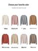 Diamond Cashmere Half-Zip Sweater - Autumn/Winter Collection, Multiple Colors, Women's Pure Knit Style