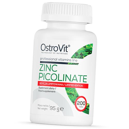 

Цинк Піколінат, Zinc Picolinate, Ostrovit (36250042) 200tab