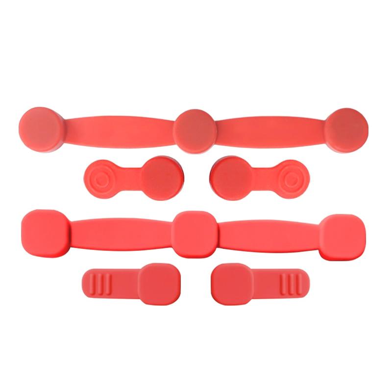 Reusable Air Fryer Magnetic Silicone Buckle Fixation Device Non-Scratch Design Magnetic Paper Holder High Temperature Removable