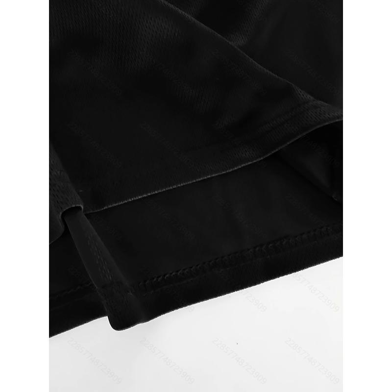 European Sizes Men'S Summer Loose-Fitting Round Neck Graphic T-Shirt, Versatile Trendy Top