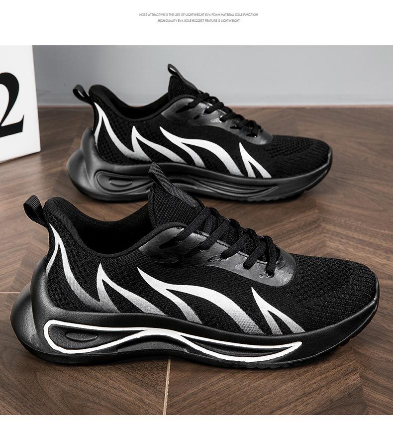 

Foreign trade mesh breathable casual sports shoes men s breathable non-slip sports hiking shoes breathable and lightweight casual shoes 45