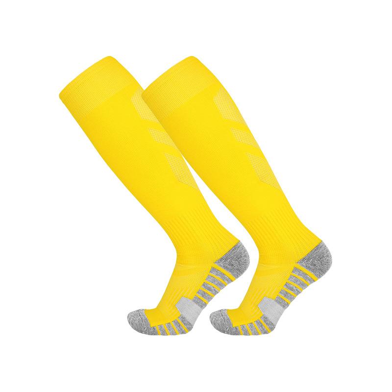 2026 Non-slip Actual Combat Football Socks Men's High-tube Professional Socks Thickened Towel Bottom Long Tube Children's Sports Socks