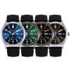 BERNY Automatic Aviation Men's Watch 100% Original Top Sapphire Luminous Big Size Diver Watch 200M Top Mechanical Watch for Men