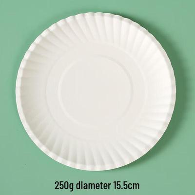 MOLUONA Disposable Sugarcane Pulp Plates