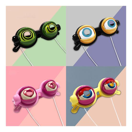 Winking Eyes Glasses Funny Novelty Booth Prop for Blinking Glasses Prank Photo Parties Performances Events