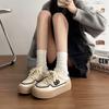 Muffin platform Forrest Gump training shoes women's autumn new versatile retro niche casual board shoes