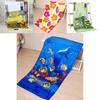 Microfiber Beach Towel With Active Print Fast Drying For Adults