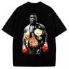 Mike Tyson Undisputed World Heavyweight Champion Belts Vintage Graphic T-Shirt