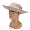 Faltbarer Sonnenhut Breiter Rand Eimerhut Outdoor Sonnenhut Atmungsaktiver Netzhut zum Angeln Wandern Camping