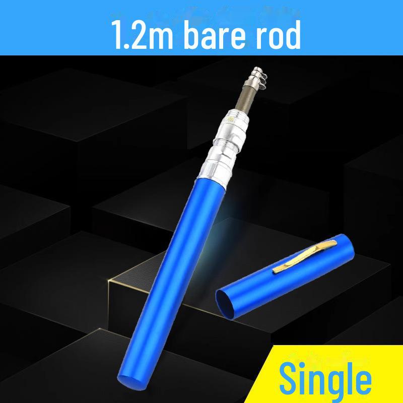 Ultra-Compact Mini Pocket Pen Fishing Rod - Retractable Casting Lure Rod Set