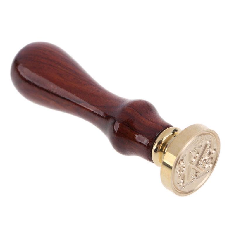 Vintage Wax Seal Stamp Classic A-Z Retro Seals Wooden Stamps Alphabet Craft 26 Letter Sealing Wax Home Decor Dropshipping