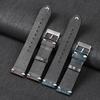 High Quality Retro Oil Wax Leather Strap First Layer Genuine Leather Samsung Huawei Universal Watch Strap 18/20/22 Mm