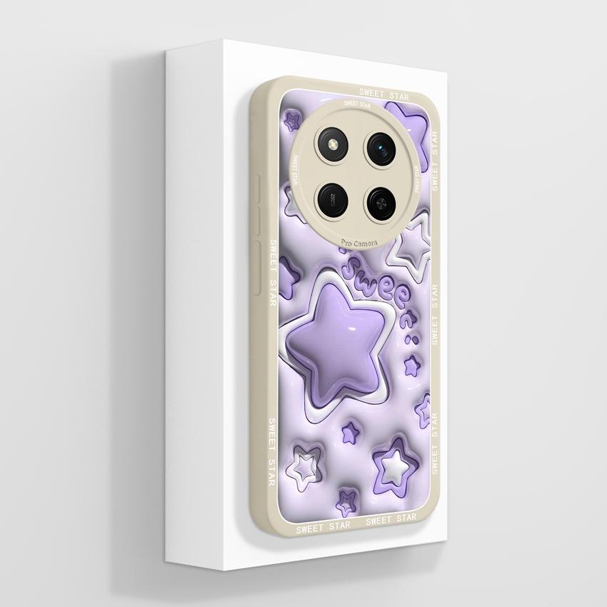 

Чехол для телефона Huawei Honor X9c Smart X7c X8 400 Lite с красивым узором бабочки, из жидкого силикона, с усиленной защитой от падений, защитный чехол для Huawei Honor X7C